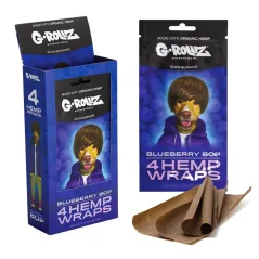 G-Rollz Konopné blunty 'Blueberry Pop' 4ks