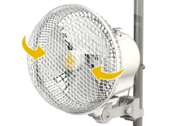 Monkey Fan 21cm, 20W oscilační - 2rychlosti, pro tyč 16 - 21mm