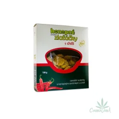 Konopné zlaťáčky s chilli 130g