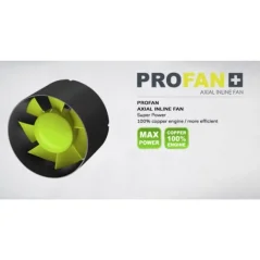 Garden HighPro - PROFAN Axial Inline Fan 150mm, 305m3/h