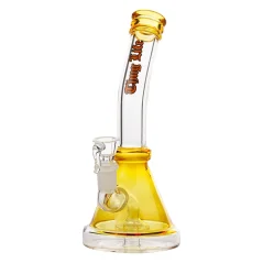Bong sklo / bubbler Shower 21cm, oranžový