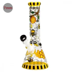 Bong sklo Grace Glass Honeycomb Beaker 32cm 7mm