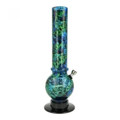 Bong akryl Graffiti 32cm, modrý