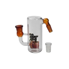 Precooler Black Leaf 6-Arm ležatý 12cm s redukcí 14,5mm 45°, oranžový