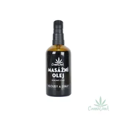 CBD Masážní olej na svaly a klouby 100ml