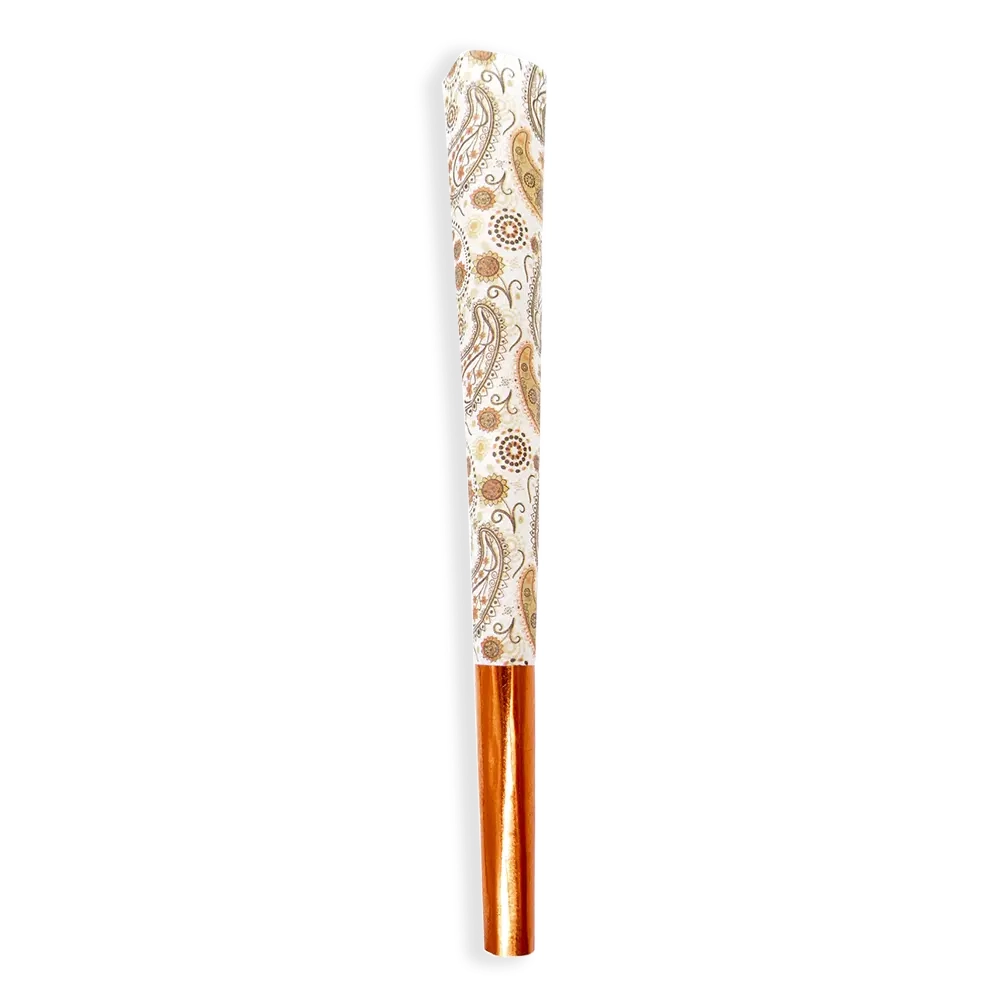 Premium barevné dutinky Hazy Paisley 9,8cm, 8ks