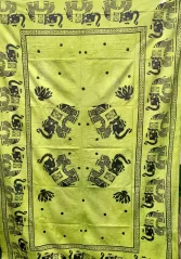 Přehoz tapisérie Black Leaf Elephants 140x220cm