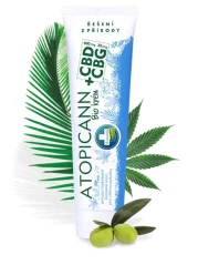 Annabis Dáková sada Zdravá kůže (Atopicann sprchová emulze 250ml + Atopicann bio krém s CBG & CBG 100ml + Balcann bio mast s s CBG & CBG 50ml)