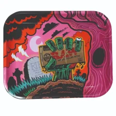 RAW plechový tácek Zombie 33x 27,5cm