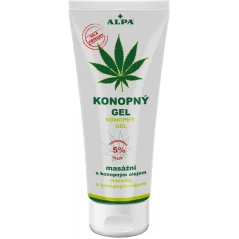 Alpa Konopný masážní gel 100ml