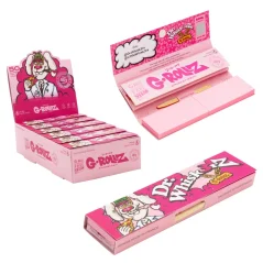 G-ROLLZ King Size Dr.Whiskerz Lightly Dyed Pink papírky s filtry