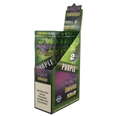 Juicy konopné blunty Purple, 2ks