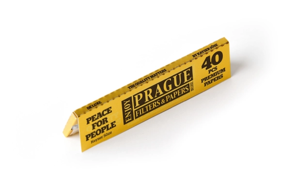 Prague Papers King Size GOLD papírky Prague Papers King Size GOLD papírky
