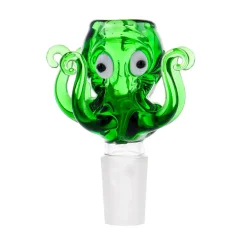 Skleněný kotlík Octopus 18,8mm, zelený