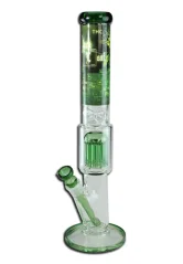 Bong sklo Black Leaf  THC 10-Arm Ice Perco 45cm 5mm