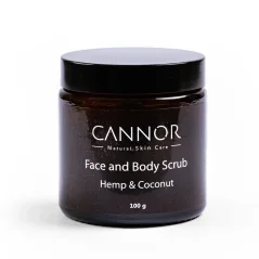 Cannor Peeling na obličej a tělo 100g