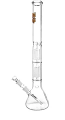 Bong sklo Heisenberg 2x 5-Arm Perco 5mm 56cm