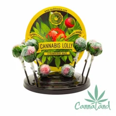Konopné lízátko Strawberry 18g