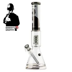 Bong sklo G-Rollz 'Rude Copper' Spiral Perco 41cm