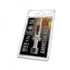CBD WAX (dab) extrakt 66% 0,5g, Amnesia Haze