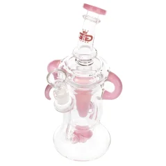 Bong sklo Grace Glass Recycle 24,5cm, růžový