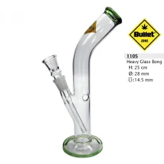 Bong sklo Bullet 25cm, zalomený