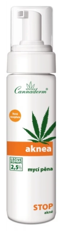 Cannaderm Aknea mycí pěna new 180ml Cannaderm Aknea mycí pěna new 180ml