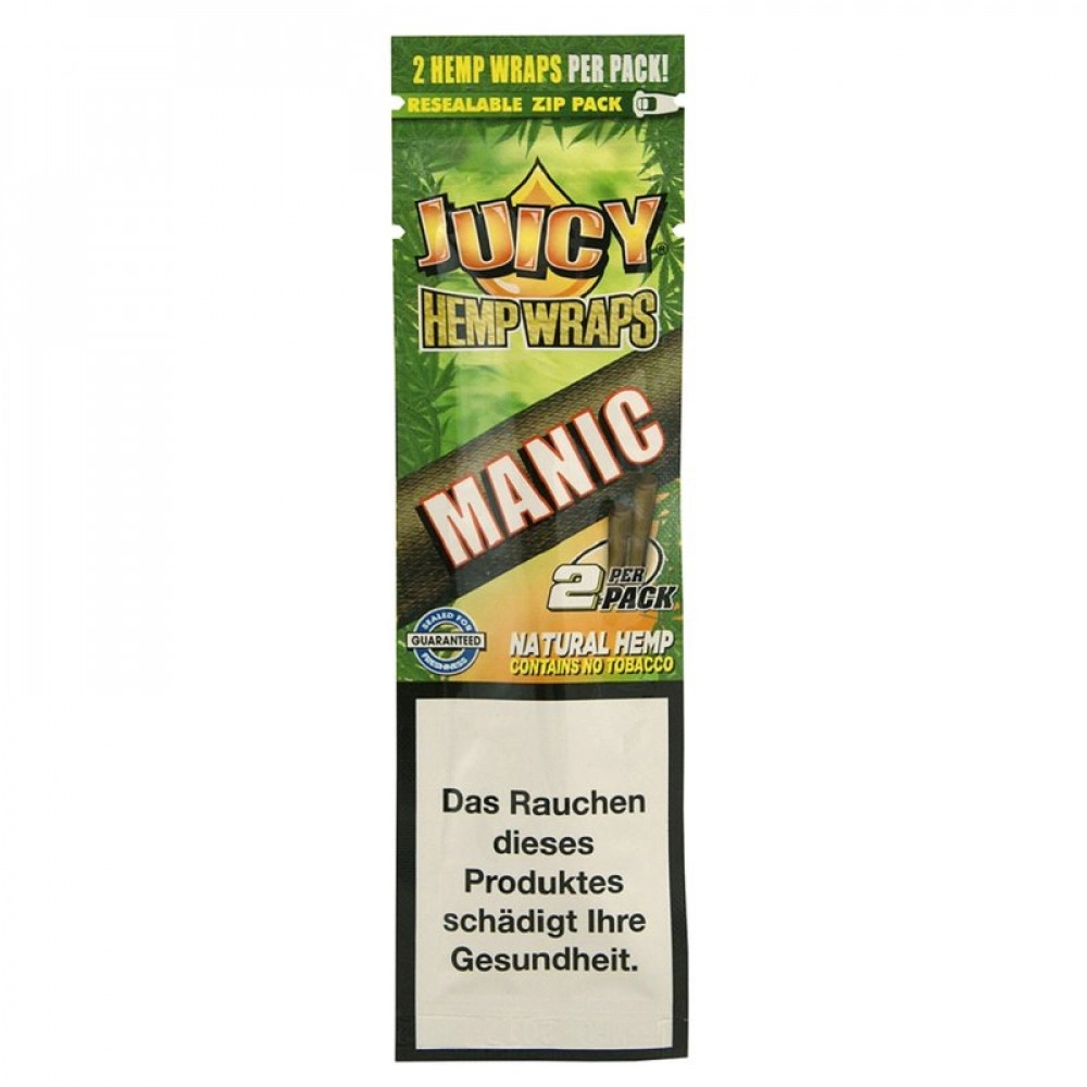 Juicy konopné blunty Manic, 2ks