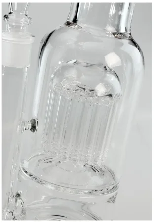 Bong sklo Black Leaf 24-Arm Tree 38cm 7mm, čirý