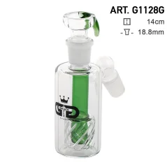 Precooler Grace Glass 18,8mm  Slit Perco, zelený