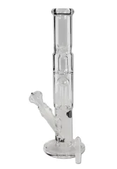 Bong sklo Black Leaf Baby Bongbastic Oil v kufru 36cm 6-Arm Perco 5mm