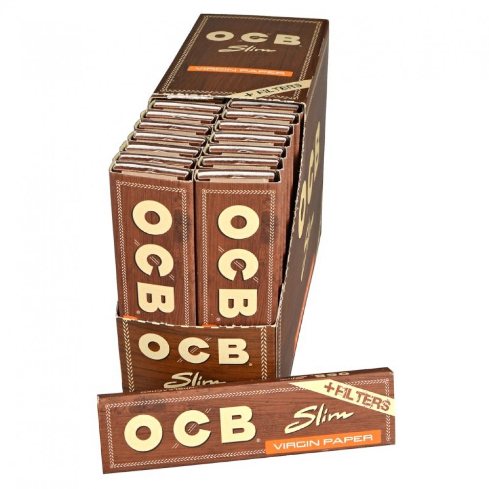 OCB Virgin Slim cigaretové papírky+filtry