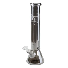 Bong sklo Black Leaf Neverland 45cm 5mm, šedý