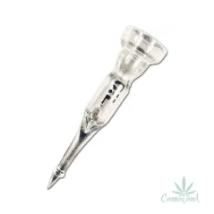 Carb Cap Dabber Oil Black Leaf 23cm
