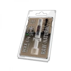 CBD WAX (dab) extrakt 66% 0,5g, Natural
