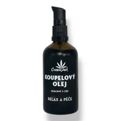 CBD Koupelový olej pro relax a péči 100ml