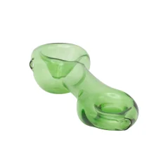 Šlukovka Amsterdam skleněná 12,5cm, zelená