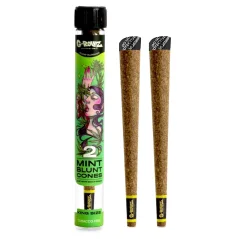 G-Rollz Konopné předbalené blunty Mint, 2ks