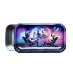 Plechová krabička Tin Box Blunt Orbit 12,5x7cm