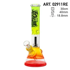 Bong sklo Amsterdam Dome Perco 30cm, rasta