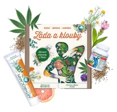 Annabis Dáková sada Záda a klouby (Arthrocann gel s CBG & CBG 75ml +Arthrocann Collagen Vitamin Komplex+ 60 tablet)
