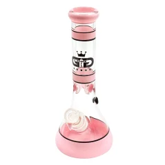 Bong sklo Grace Glass Sixshooter Perco 30cm 7mm, růžový