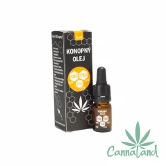 10% CBG + 10% CBD Konopný olej (THC 1%)