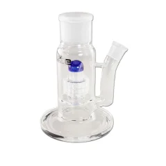 Bong Base tube Blaze M&M Drum Perco 20cm, modrý