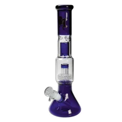 Bong sklo Multi Level Perco 35cm, modrý