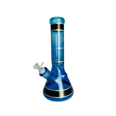Bong sklo Bullet Biker 30cm modrý