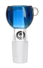 Skleněný kotlík Heisenberg Chute 18,8mm, modrý
