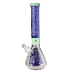 Bong sklo Blaze Pharao Beaker 41cm 5mm, modrý