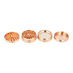 Drtička kovová Super Heroes Rosegold ø6cm 4-dílná