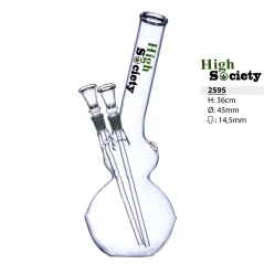 Bong sklo Bullet Double Chillum 36cm
